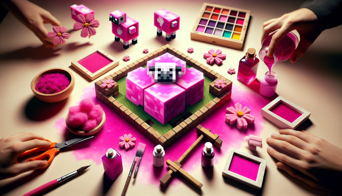 Cara Membuat Benang Magenta Minecraft【Tekan di sini】