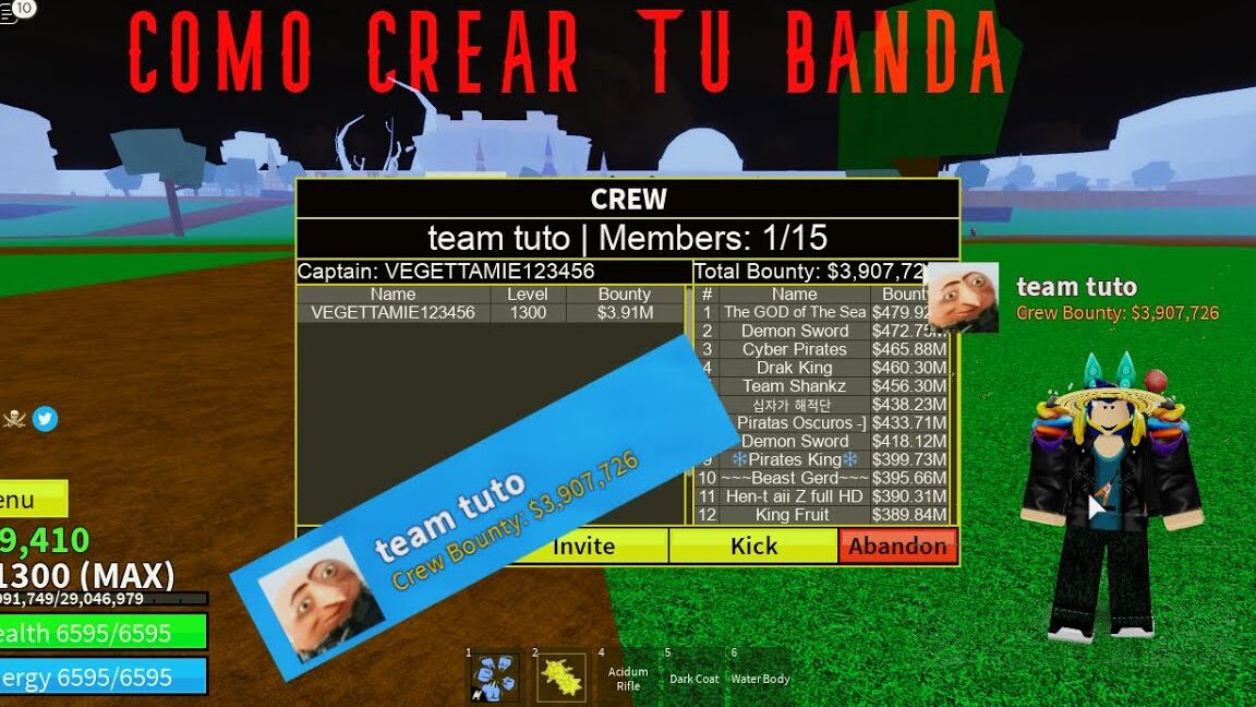 Best Names For Crews In Blox Fruits【Press here】